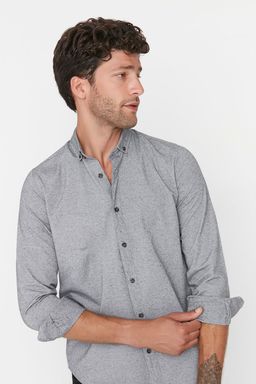 TRENDYOL MAN Yesil Slim Fit Dugmeli Yaka K?sl?k Gomlek TMNAW20GO0094 - Trendyolmilla фото 9