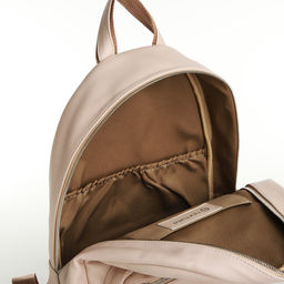 Рюкзак женский из искусственной кожи на молнии TEXTURA, цвет бежевый  фото 6