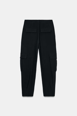 CARROT FIT CARGO TROUSERS - Zara фото 15