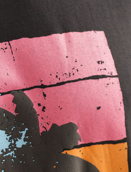 Футболка Vilatte U49.048 черный хлопок с эластаном  фото 2