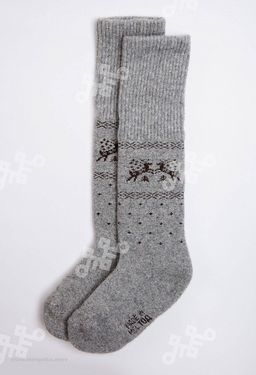 Гольфы детские из монгольской шерсти (арт. 02114) - Тод оймс ххк фото 2