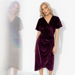 Платье бархатное, Эффект сияния (соблазн)