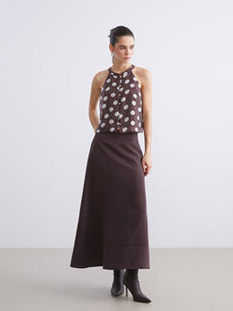 Beli Fermuarl? Modal Kar???ml? A Kesim Etek