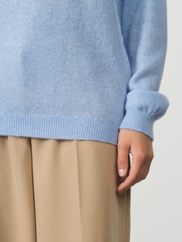 Джемпер кашемировый 1105 голубой