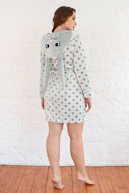 Халат женский Ванильный заяц - Оптима фото 12