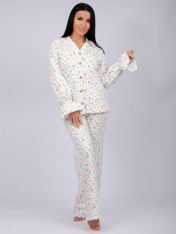 Пижама малина Романтика 2 из хлопка