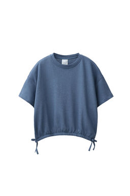 CONJUNTO CAMISETA LAZOS Y PANTAL?N JOGGER / Azul medio - Zara фото 12