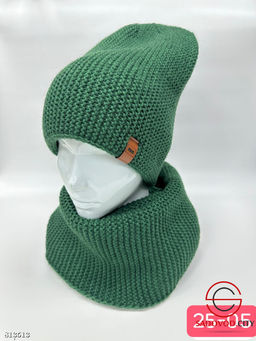Комплект шапка + хомут женский - Bruno фото 4