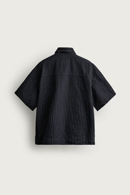 CAMISA DENIM BOXY FIT RAYA DIPLOM?TICA / Azul - Zara фото 8