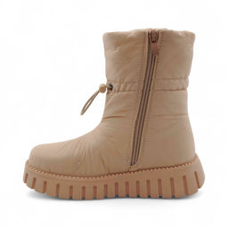 Дутики А5016-11 бежевые - BONCY фото 4