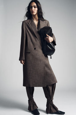 ZW COLLECTION LIMITED EDITION DOUBLE-BREASTED FROCK COAT