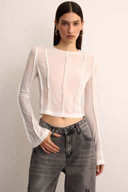 Лонгслив с открытыми швами - Mollis фото 3