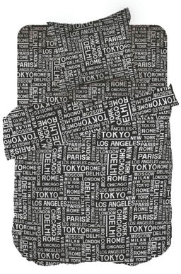 Постельное белье из перкаля, 1,5 сп, наволочки 70*70 Wenge