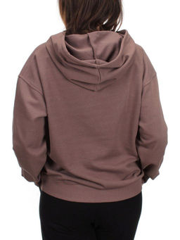 A-09 BROWN Худи женское (85% хлопок, 15% полиэстер) - Фабричный китай фото 5