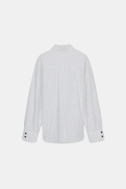CAMISA CUADROS LAZO / marron/blanco - Zara фото 9