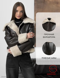 дубленка женская зимняя - Bruno фото 3