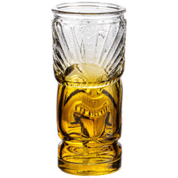 Цена за 4 шт. СТАКАН ДЛЯ КОКТЕЙЛЕЙ TIKI 7Х15 СМ 250 МЛ - Lefard фото 2