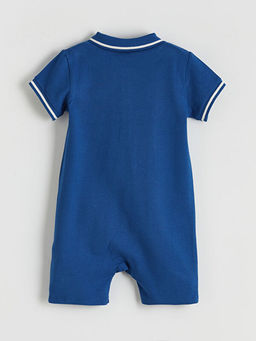 Polo Yaka Erkek Bebek Tulum