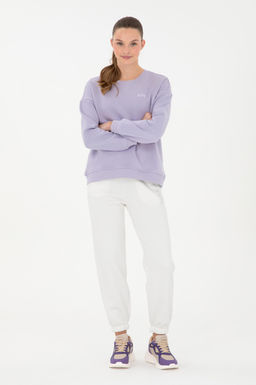 Женские спортивные штаны цвета экрю