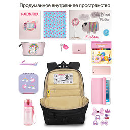 RG-666-3 Рюкзак школьный с обвесом - Grizzly фото 40