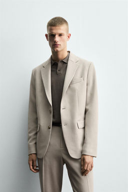 SLIM FIT SUIT BLAZER - Zara фото 2