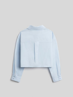 ACOOLA / Блузка детская для девочек Virta голубой  фото 2