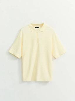 Футболка поло на молнии / Zarina  фото 7