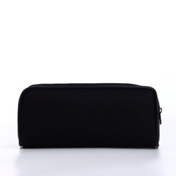 Косметичка-пенал на молнии с карманом, Style, чёрная - Simaland фото 2