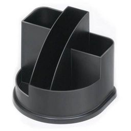 Подставка-органайзер настол. СТАММ "Авангард" (ОР52) черная