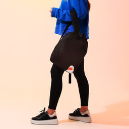 Рюкзак текстильный Утка, 38х14х27 см, цвет чёрный - Nazamok фото 12