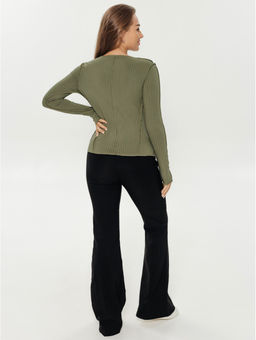 Лонгслив женский Эмма (черный) - Lovetex фото 16