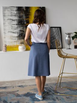 юбка ЛЕН С ВИСКОЗОЙ - Трика фото 5