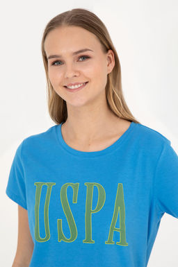 Женская футболка Saks с круглым вырезом - U.s. polo assn фото 9