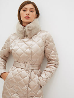 Conso/WDLF 210520 - light beige Пуховое Пальто