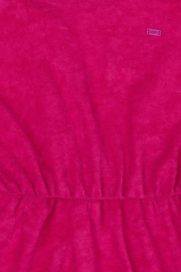 Вязаное платье цвета фуксии для девочки - U.s. polo assn фото 4