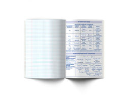 Светоч 48ТПСК5_013_2_1 Тетрадь со справочным материалом И всё-таки она вертится!, A5 48 л. на скобе 65 г/кв.м , белизна 100 % 10 шт. , клетка 000531 Химия  фото 6