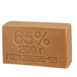 Мыло Хозяйственное Саратов 65% 200гр б/упаковки
