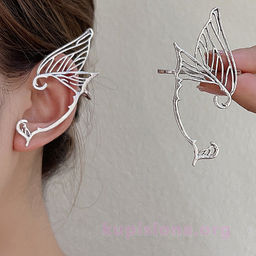 Серьга-кафф Крыло бабочки