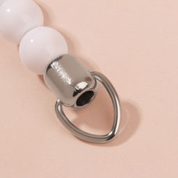 Ручка для сумки, 34 1,5 см, цвет белый - Арт узор фото 3