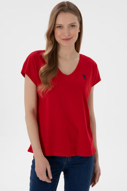 Kad_n K_rm_z_ Basic Ti__rt Sepette S_rpriz _ndirim - U.s. polo assn фото 2