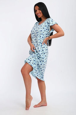 Сорочка женская (01064 синий) - Плиона фото 47