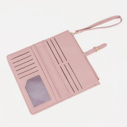 Кошелёк на кнопке, цвет розовый - Simaland фото 4