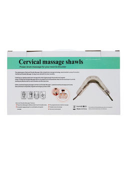 Массажёр для спины и шеи Luazon, наплечный, пульт, 99 режимов, 220 В