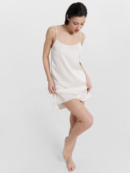 Сорочка ночная женская кремовая - Mark formelle фото 4