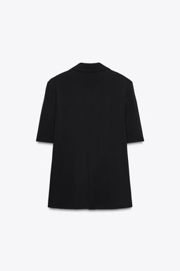ZW COLLECTION SHORT SLEEVE BLAZER - Zara фото 5