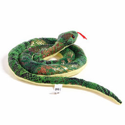 Мягкая игрушка Змея, 98 см, цвет зелёный - Simaland фото 8