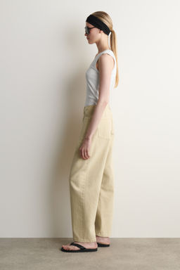VAQUEROS STRAIGHT LEG CON BOLSILLOS DE PARCHE - H&m фото 4