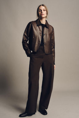 ZW COLLECTION STRIPED TROUSERS - Zara фото 5