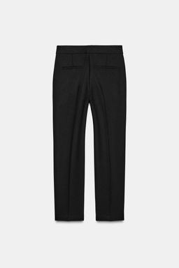 STRAIGHT-LEG TROUSERS WITH PRESSED CREASE - Zara фото 4