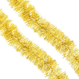 Мишура "Праздничная" золото  d-35, 1 м